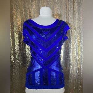 COPY - 2Bebe sequin shirt